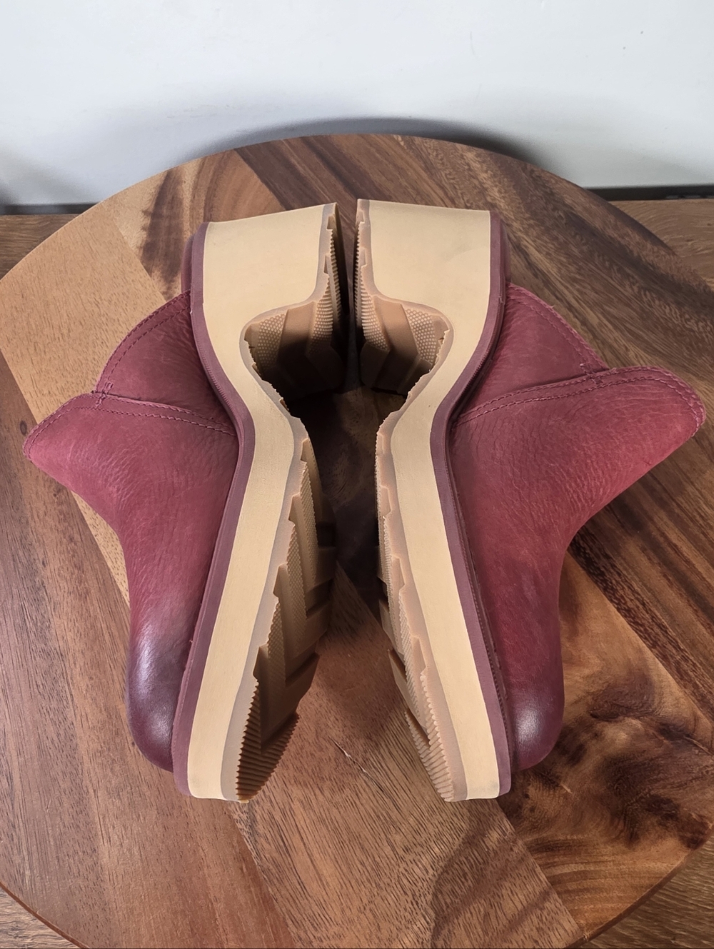 Sorel Hi-Line Heel Mule Boots - Spice / Tawny Buff Size 8 - Picture 10 of 16